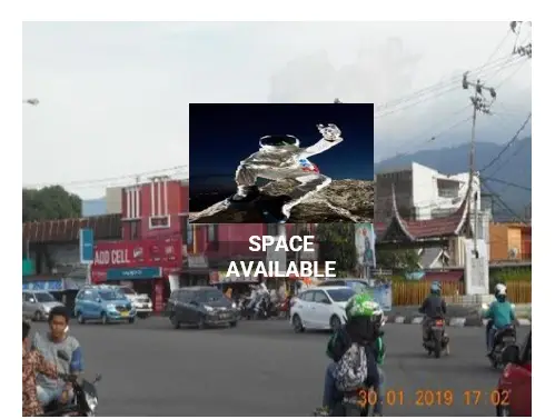 Sewa Reklame Billboard Tokabe.id - Simpang Jl. Aru dan Jl. Ujung Tanah (dekat Kampus UPI), Kota Padang, Provinsi Sumatera Barat - Titik billboard strategis Medan