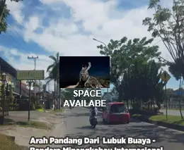 Sewa Reklame Billboard Tokabe.id - Jl. Prof. Hamka No. 8–15, Batang Kabung Ganting, Kecamatan Koto Tangah, Kota Padang, Provinsi Sumatera Barat - Titik billboard strategis Medan