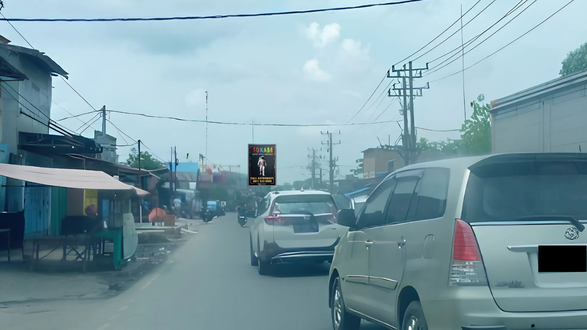 Sewa Reklame Billboard Tokabe.id - Jl. Stasiun - Belawan - Sewa baliho Medan murah