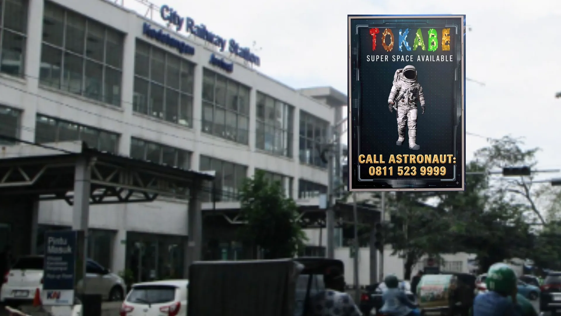 Sewa Reklame Billboard Tokabe.id - Jl. Jawa (Depan Railink), Medan - Harga sewa billboard Medan