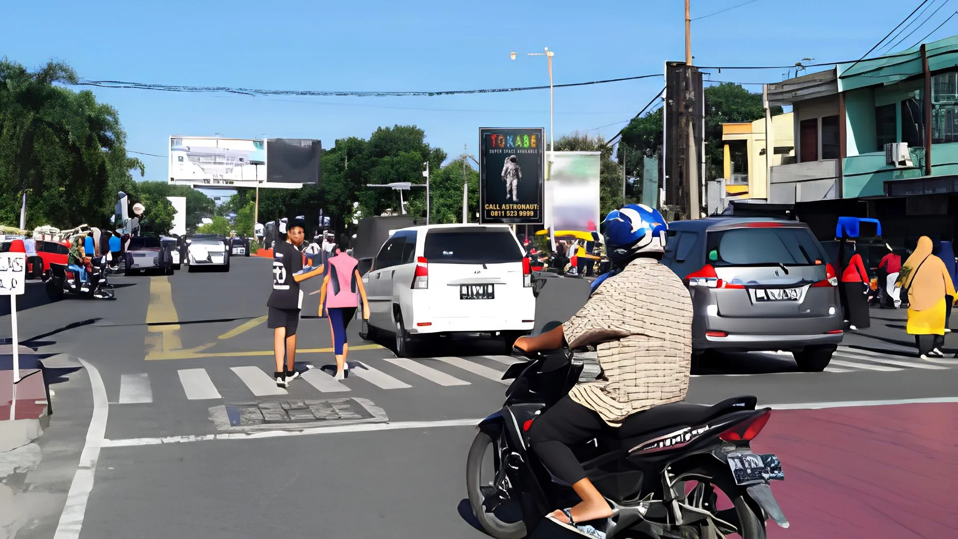 Sewa Reklame Billboard Tokabe.id - Jl. Jendral Sudirman, dekat Jl. Veteran (di depan Kantor Walikota Binjai), Kota Binjai, Provinsi Sumatera Utara - Iklan luar ruang Binjai