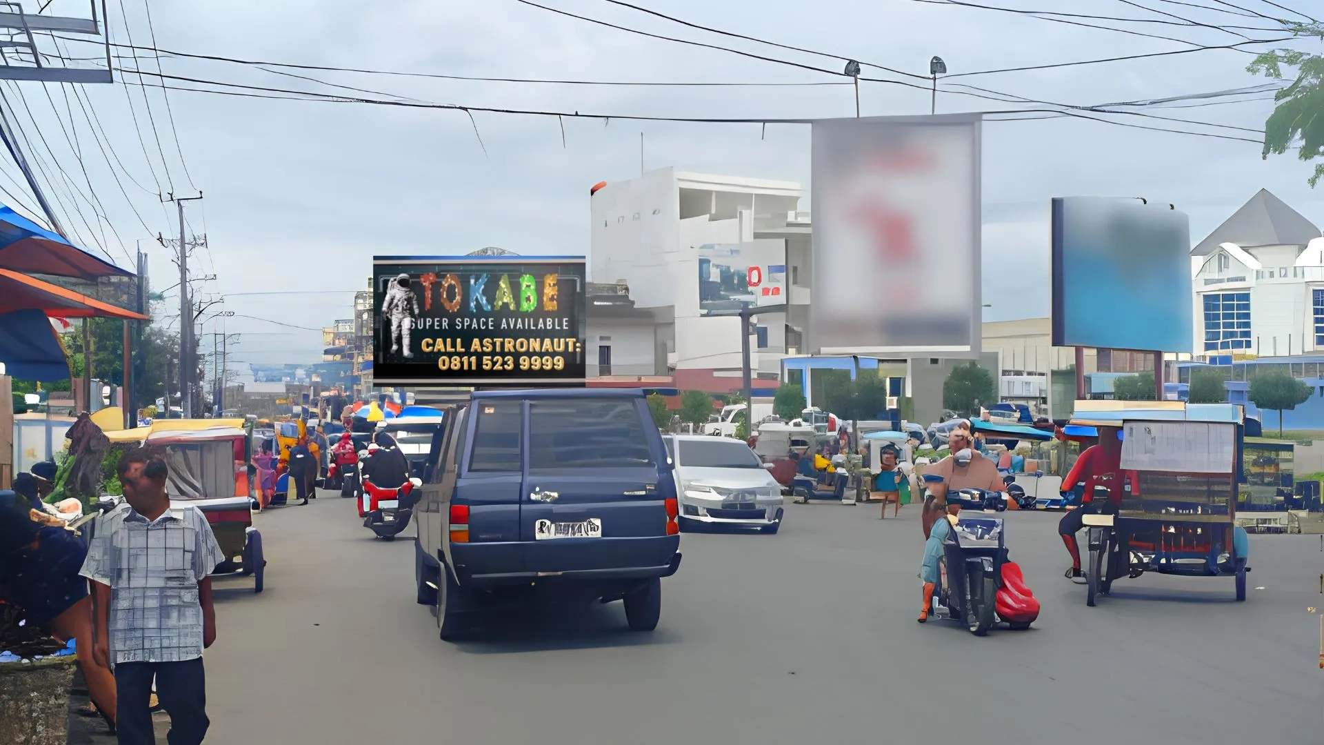 Sewa Reklame Billboard Tokabe.id - Jl. Besar Delitua, Simpang Pamah, Kabupaten Deli Serdang, Provinsi Sumatera Utara - Sewa billboard Deli Serdang