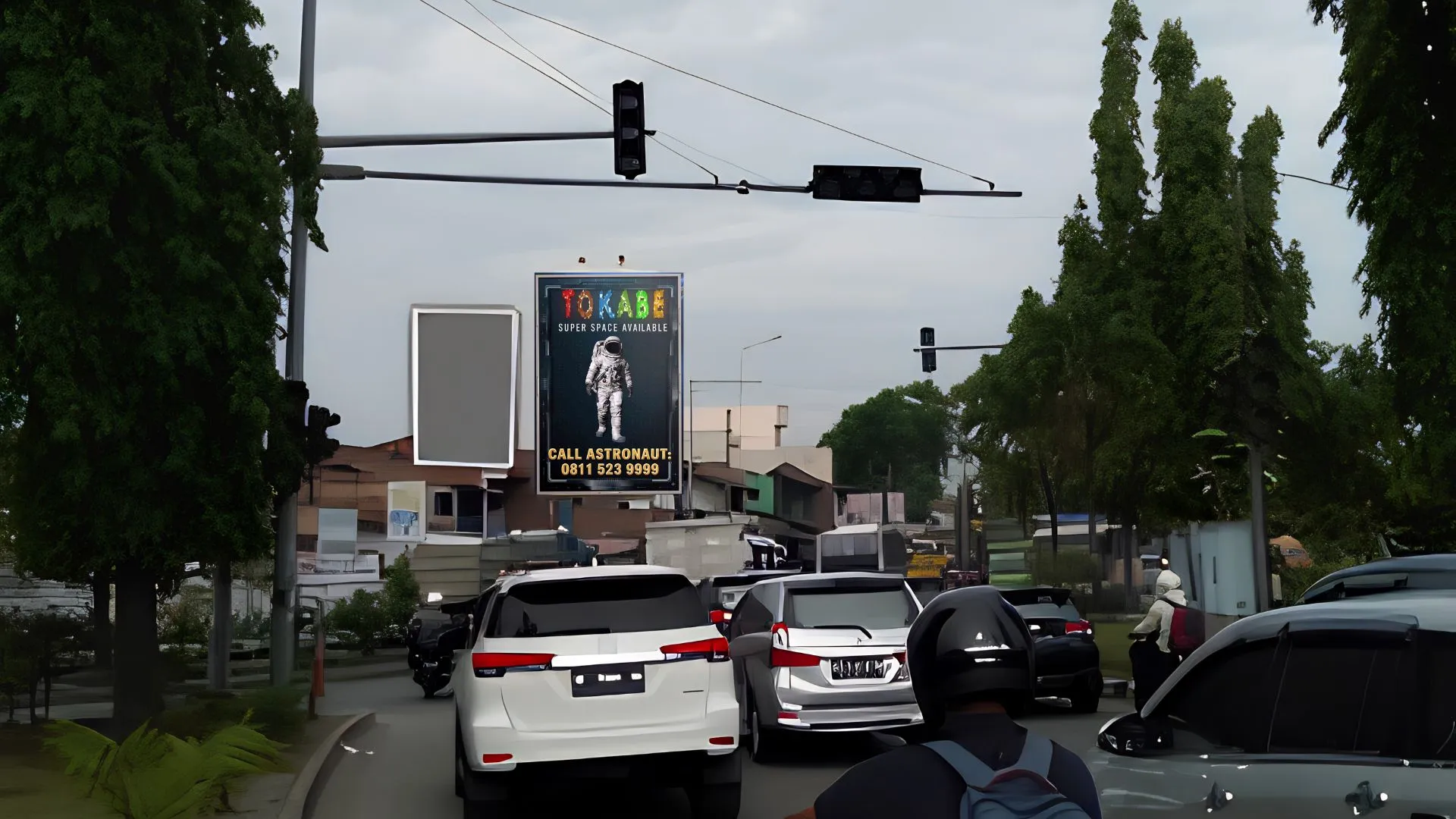 Sewa Reklame Billboard Tokabe.id - Jl. Medan-Tanjung Morawa, dekat Pintu Tol, Kabupaten Deli Serdang, Provinsi Sumatera Utara - Sewa billboard Deli Serdang