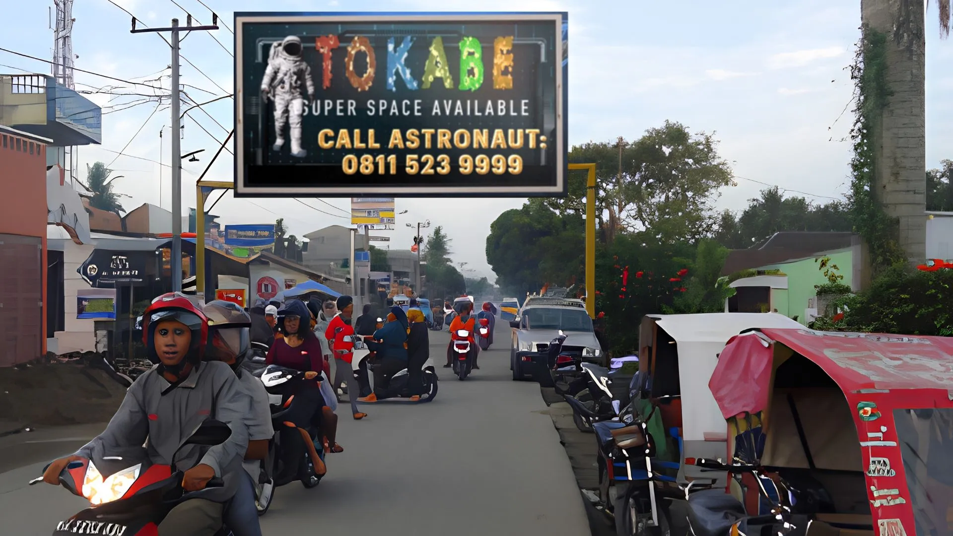 Sewa Reklame Billboard Tokabe.id - Jl. Flamboyan Raya, Ds. Tanjung Anom, Deli Serdang - Sewa billboard Deli Serdang