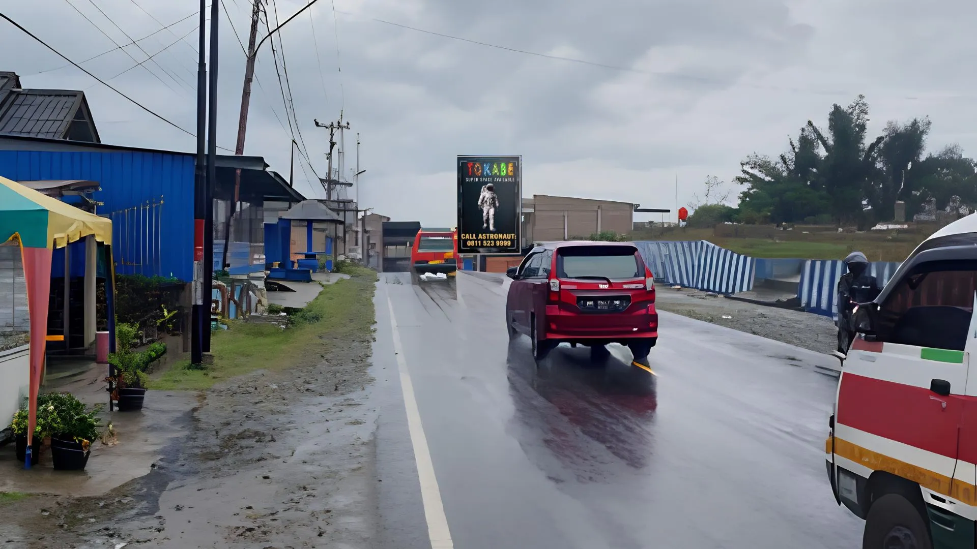 Sewa Reklame Billboard Tokabe.id - Jl. Raya Utama Sipirok (Km. 1), Kecamatan Sipirok, Kabupaten Tapanuli Selatan, Provinsi Sumatera Utara - Jasa sewa billboard Medan