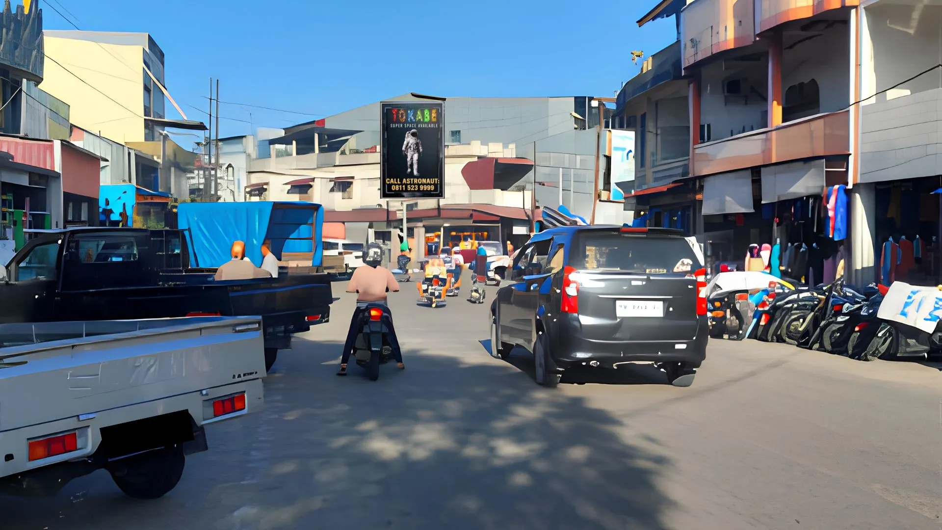 Sewa Reklame Billboard Tokabe.id - Jl. Sirao Simp. Jl. Lagundri, Gunung Sitoli, Nias - Harga sewa billboard Medan