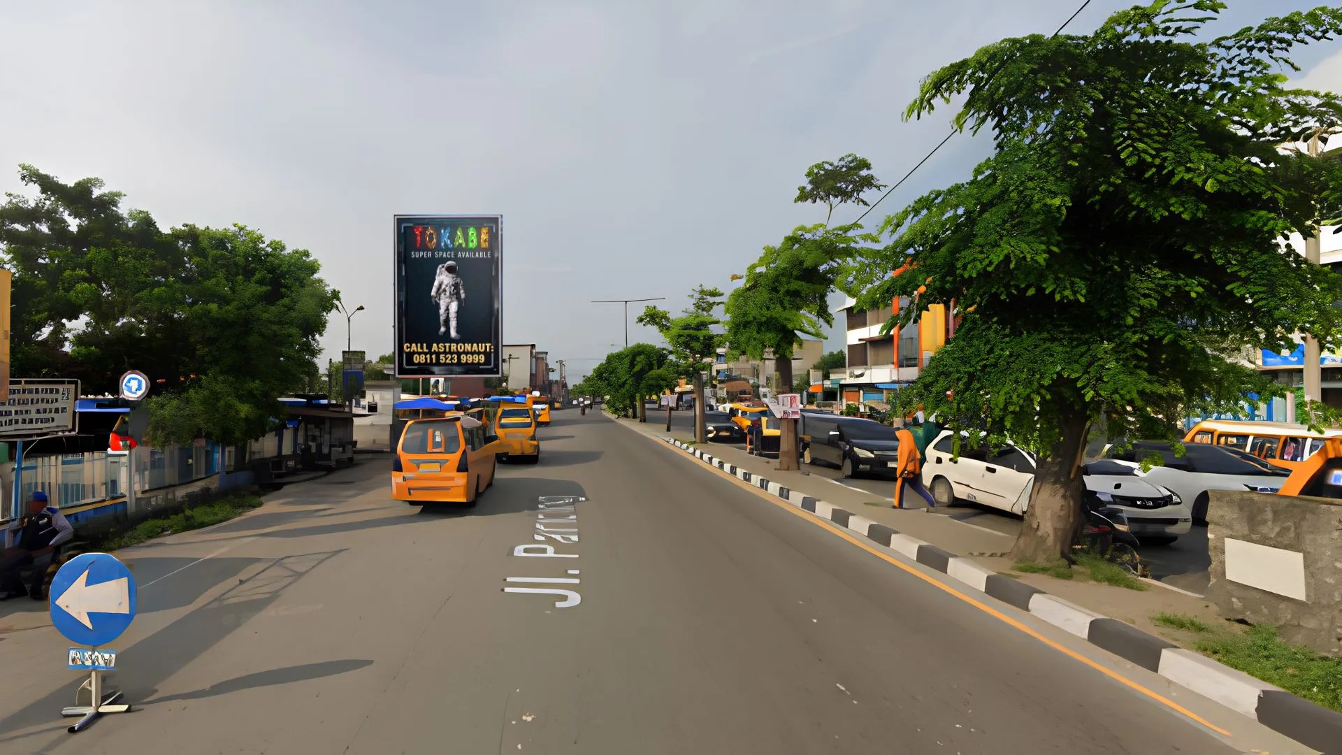 Sewa Reklame Billboard Tokabe.id - Jl. Williem Iskandar Depan Terminal, Medan - Jasa sewa billboard Medan